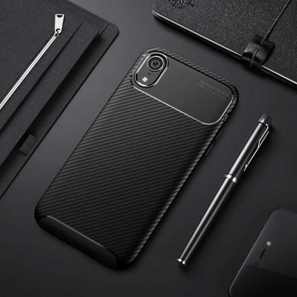 Apple iPhone XR 6.1 Kılıf  Evastore Negro Silikon - 2