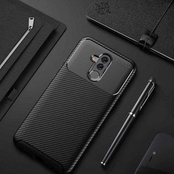 Huawei Mate 20 Lite Kılıf  Evastore Negro Silikon - 2