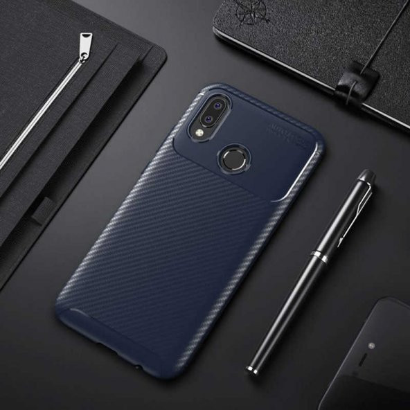 Huawei P20 Lite Kılıf  Evastore Negro Silikon - 3