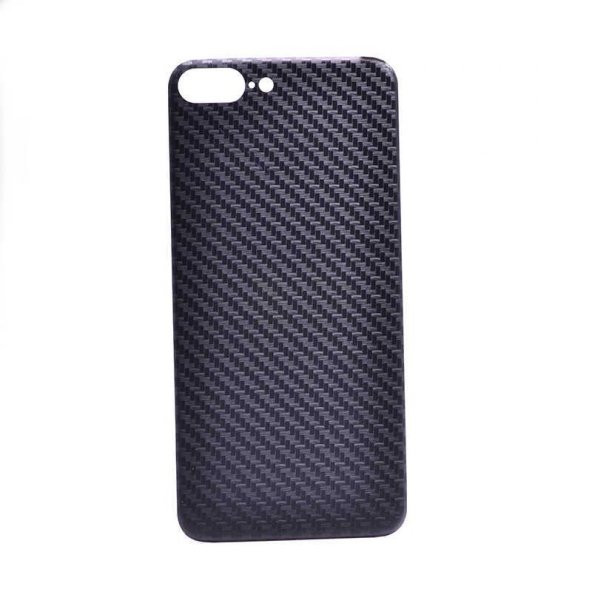 Apple iPhone 8 Plus  Evastore Kavisli Arka Karbon Koruyucu Jelatin - 2