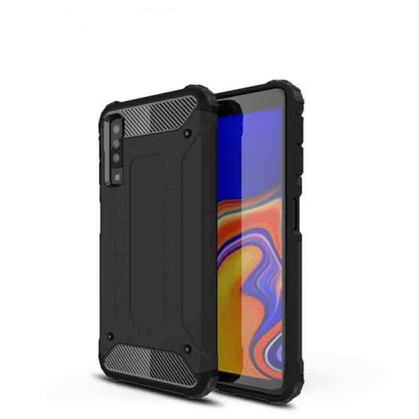 Galaxy A7 2018 Kılıf  Evastore Crash Silikon - 2