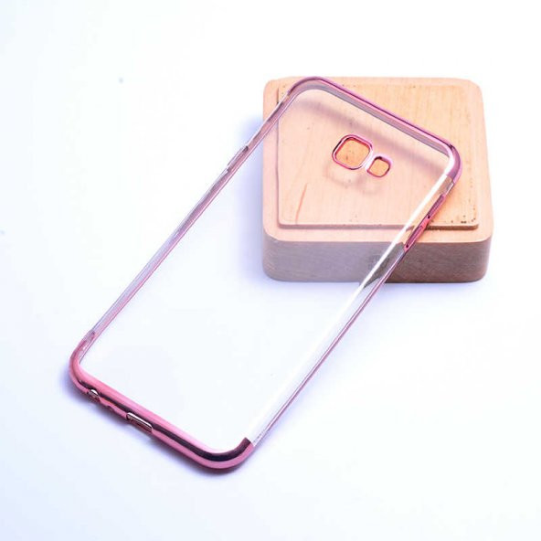 Galaxy J4 Plus Kılıf  Evastore Dört Köşeli Lazer Silikon - 5
