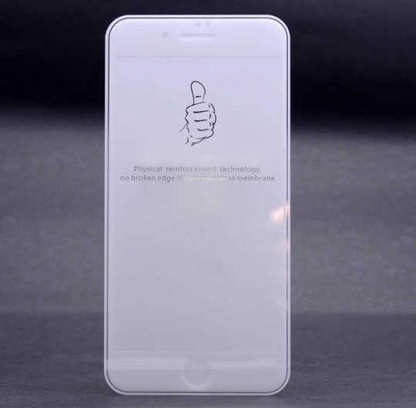 Apple iPhone 8 EVA Kenarları Kırılmaya Dayanıklı Cam Ekran Koruyucu