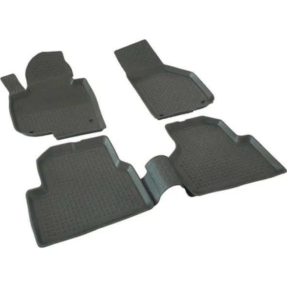 Volkswagen Passat B7 Siyah 4D Havuzlu Paspas ürün görseli