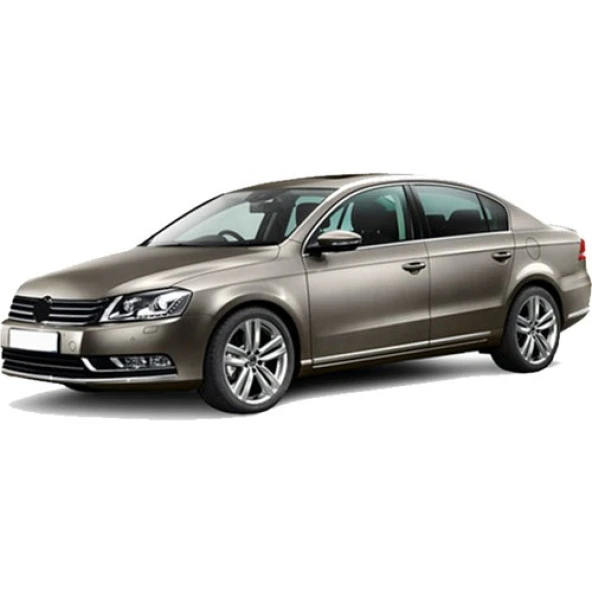 Volkswagen Passat B7 Siyah 4D Havuzlu Paspas - Resim 2