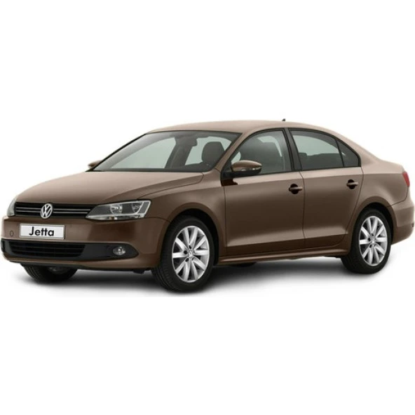 VW Jetta 2011-2017 Arası 4D Havuzlu Kauçuk Paspas Siyah - 2