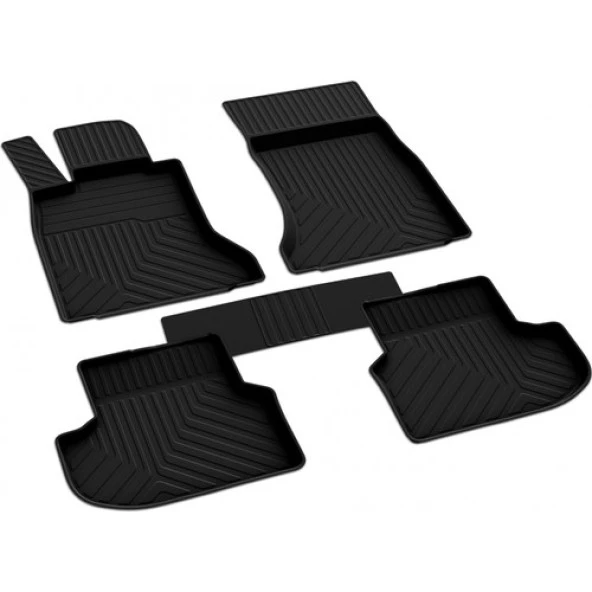 Bmw 5 Serisi F10 Makyajlı 4D Havuzlu Paspas 2013-2016 A+Kalite - Resim 2