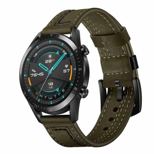 ​​Galaxy Watch 42mm (20mm) KRD-19 Deri Kordon