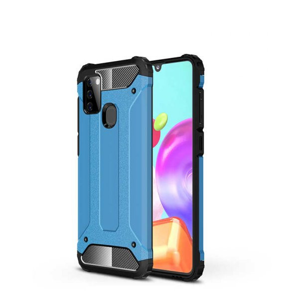 Galaxy A21S Kılıf Zore Crash Silikon - 8