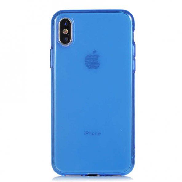 Apple iPhone X Kılıf Zore Mun Silikon - 4