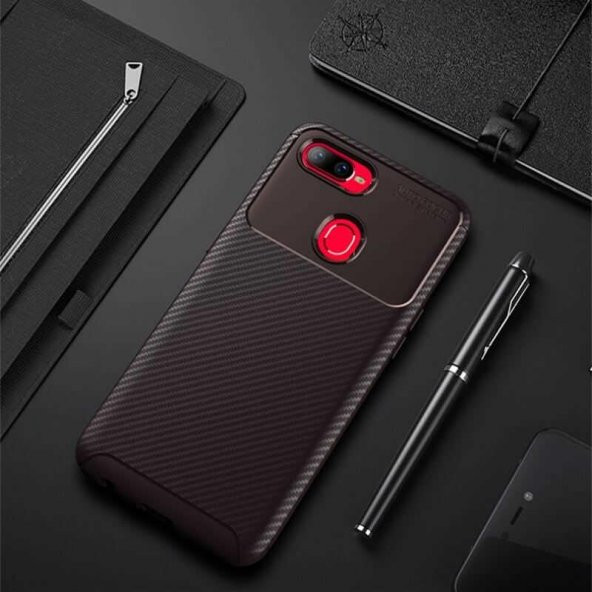 Oppo AX7 Kılıf  Evastore Negro Silikon