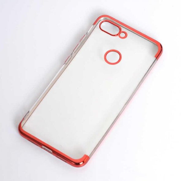 Xiaomi Mi 8 Lite Kılıf  Evastore Dört Köşeli Lazer Silikon - 3