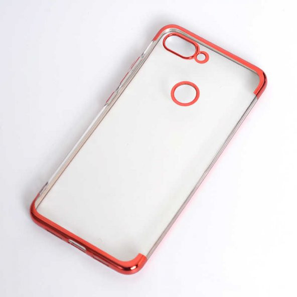Xiaomi Mi 8 Lite Kılıf  Evastore Dört Köşeli Lazer Silikon - 6