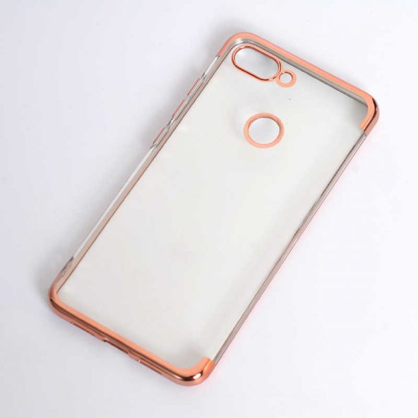 Xiaomi Mi 8 Lite Kılıf  Evastore Dört Köşeli Lazer Silikon - 7
