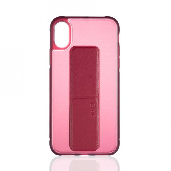Apple iPhone X Kılıf EVA Aura Kick-Stand Back Cover - 2