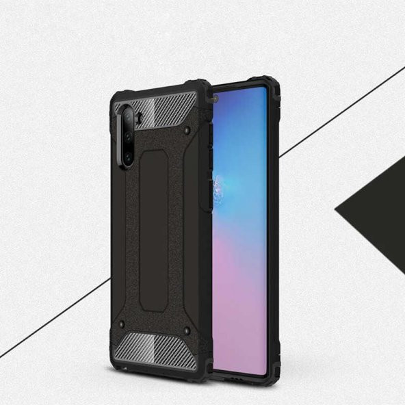Galaxy Note 10 Kılıf  Evastore Crash Silikon - 2