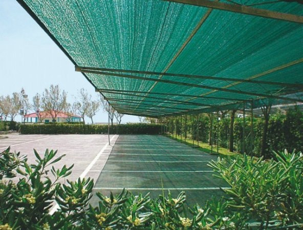 95 UV Katkılı Gölgelik File Kumaşı (Şeritli-Kuşgözlü) 1e 10 metre(1x10) - 3