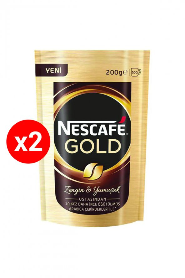 Gold Kahve Poşet 200 Gr - 2'li Paket
