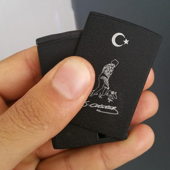Atatürk Temalı Pürmüz Alevli Gazlı Çakmak - 2