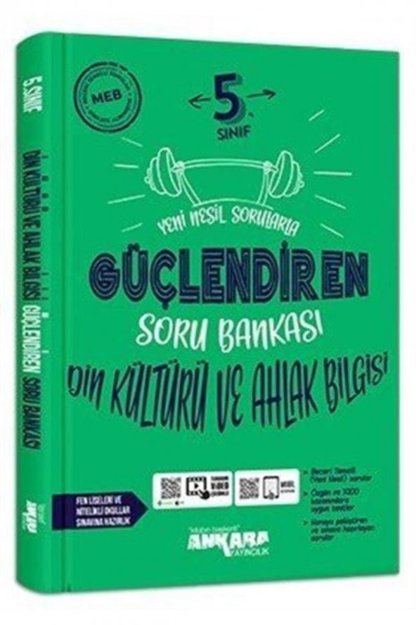 Ankara 5.Sınıf Güçlendiren Din Kül.ve Ahlak Bil.soru Bankası-2021