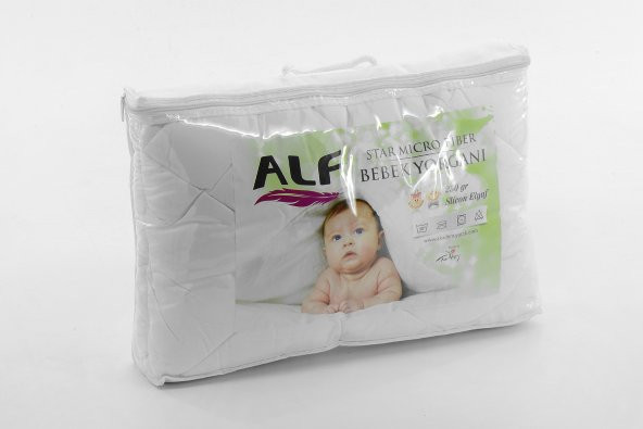 ALF BEBEK YORGANI SİLİCON ELYAF DOLGULU ( 90 X145 ) cm - 2
