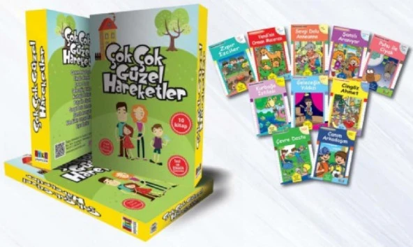Öykü Yayıncılık 3. Sınıf Çok Çok Güzel Hareketler 10 Kitap