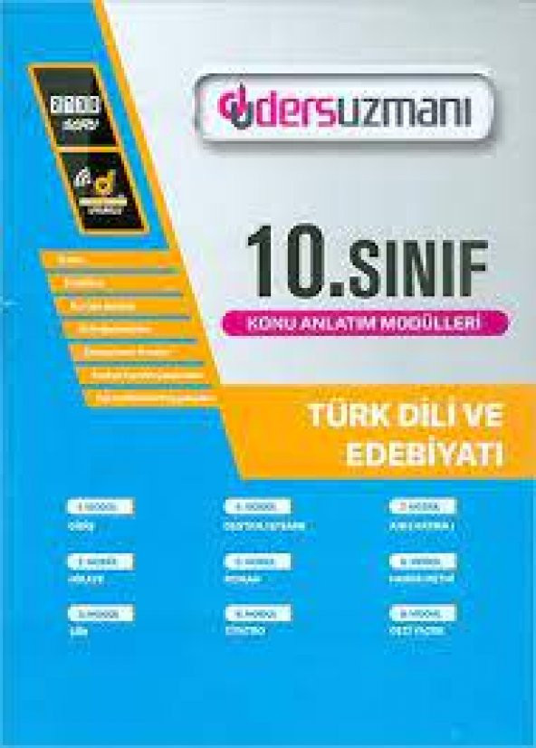 10.Sınıf 2021 Türk Dili Ve Edebiyatı Ders Uzmanı Fasükülleri