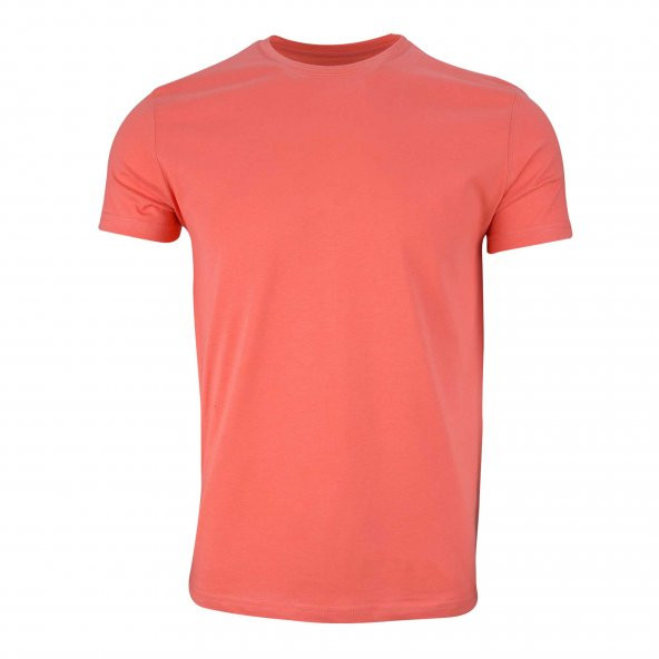 FİMERANG Basic T-Shirt-Coral-