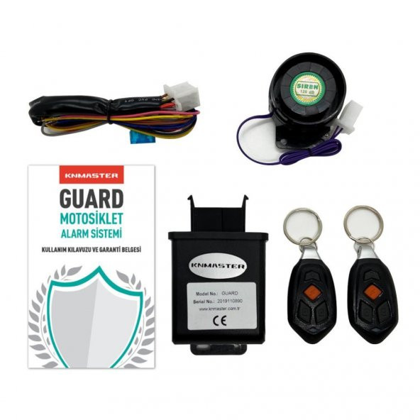 Knmaster Guard Kumandalı Motosiklet Alarmı TÜRK MARKASI - 2