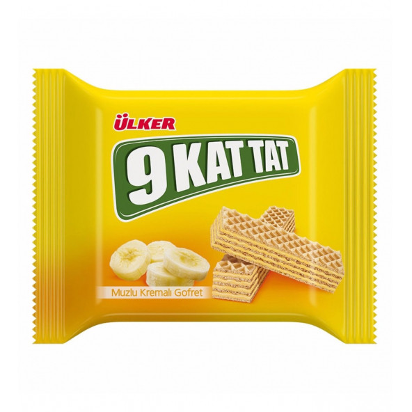 Ülker 9 Kat tat Muzlu Gofret 39 Gr x 24 Adet - 2