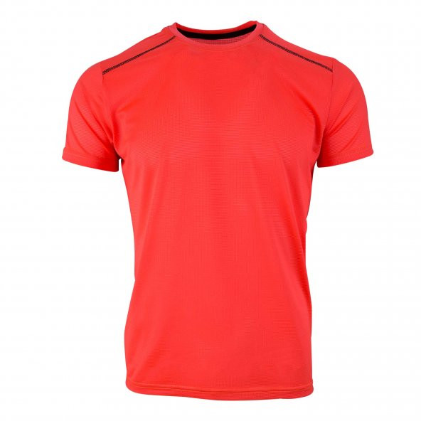 FİMERANG Basic Spor T-Shirt -Neon Mercan-