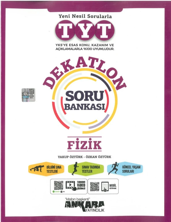 Ankara TYT Dekatlon Fizik Soru Bankası