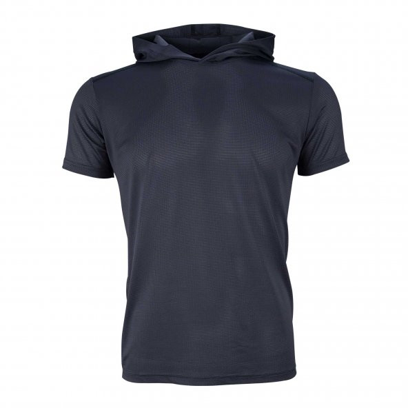 FİMERANG Basic Spor Kapşonlu T-Shirt -Antrasit Melange-