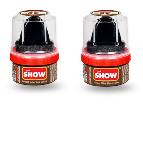 KOYU KAHVE RENGİ AYAKKABI BOYASI SHOW 50 ML