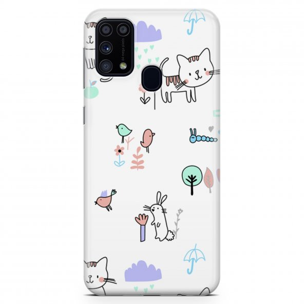 Samsung Galaxy M31 Kılıf Kitty Serisi Brianna - 2