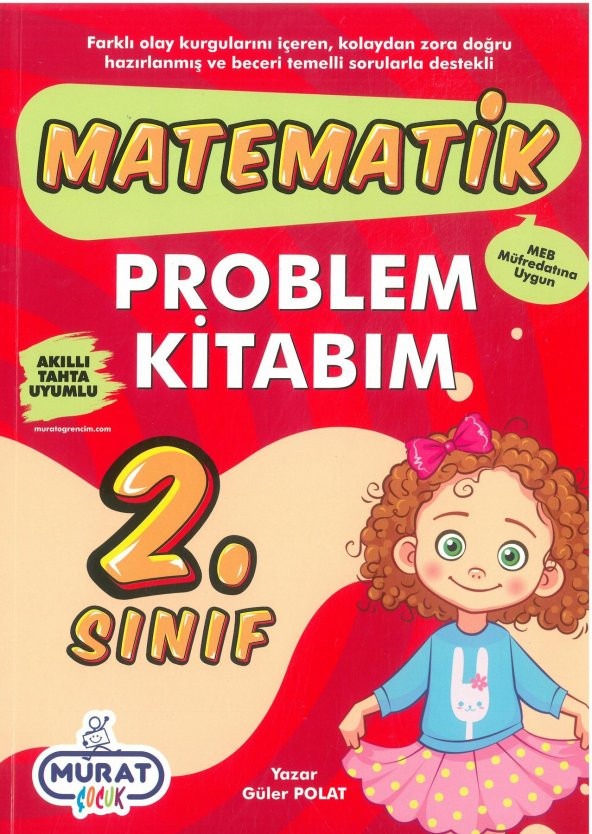 Murat 2.Sınıf Matematik Problemler Kitabım