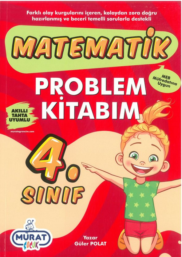 Murat 4.Sınıf Matematik Problemler Kitabım