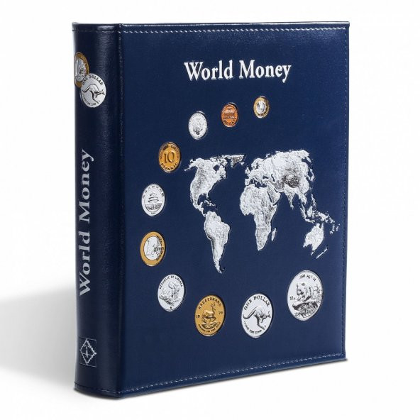 Leuchtturm World Money Madeni Para Albümü 5 Farklı Optima Yaprak ile - Resim 2