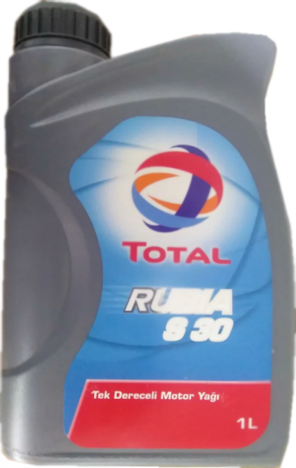 Total Motor Zincir Yağı Oil Rubia S 30 Numara 1 Litre