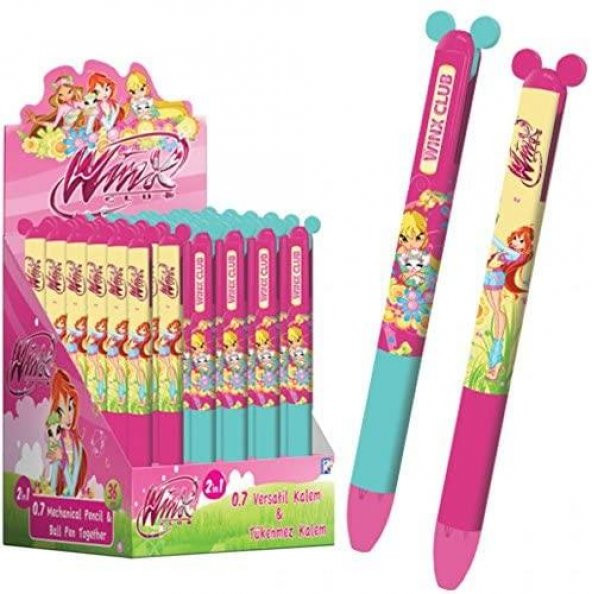 WINX CLUB TUKENMEZ+VERSATIL 07 KALEM   (65350) - 2