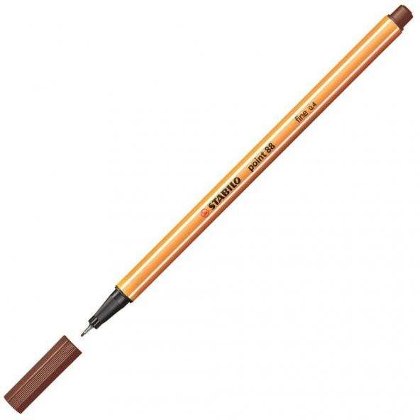 STABILO FINELINER KALEM KAHVERENGI TEKLI (88/45)