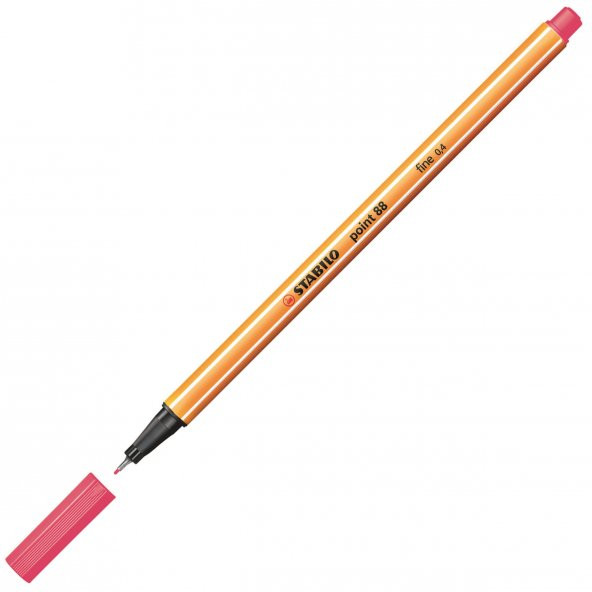STABILO FINELINER KALEM ACIK PEMBE TEKLI (88/17) - 2