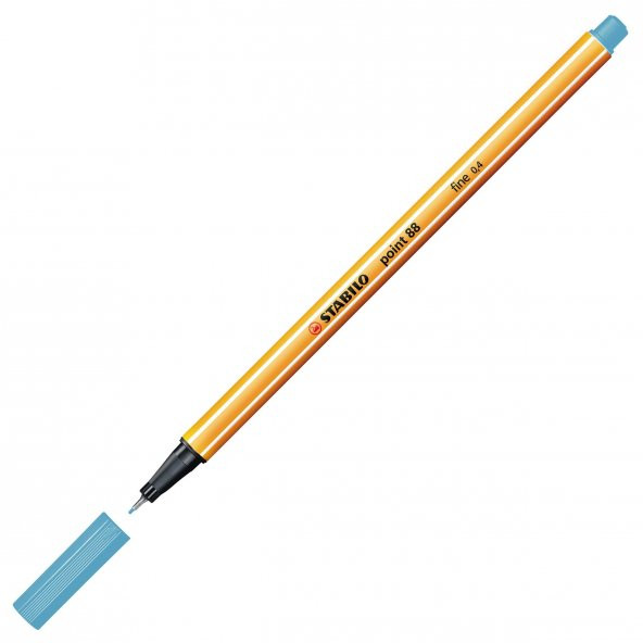 STABILO FINELINER KALEM UCUK MAVI TEKLI (88/57) - 2