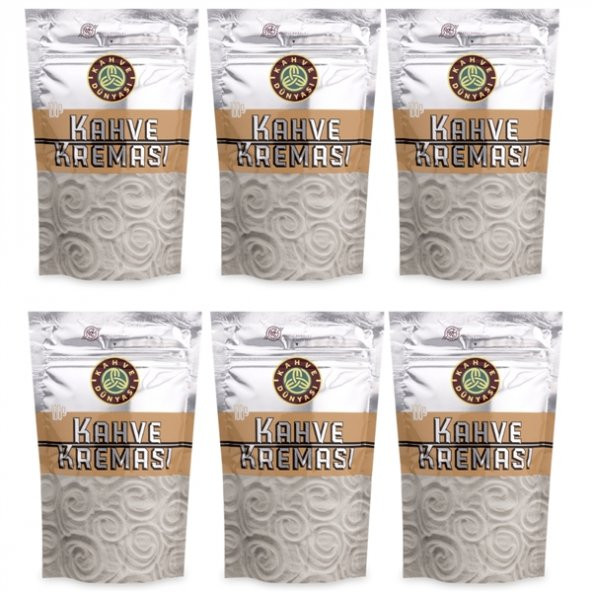 Kahve Dünyası Kahve Kreması 100 gr (6lı Paket)
