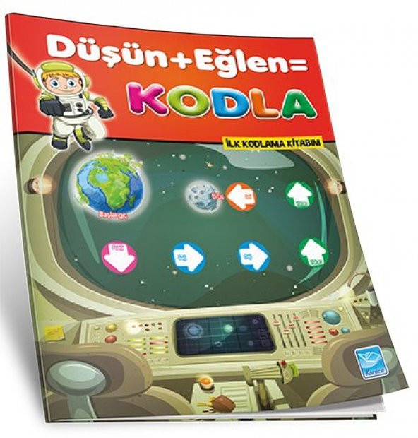 Karaca Eğitim Yayınları İlk Kodlama Kitabım Düşün - Eğlen - Kodla