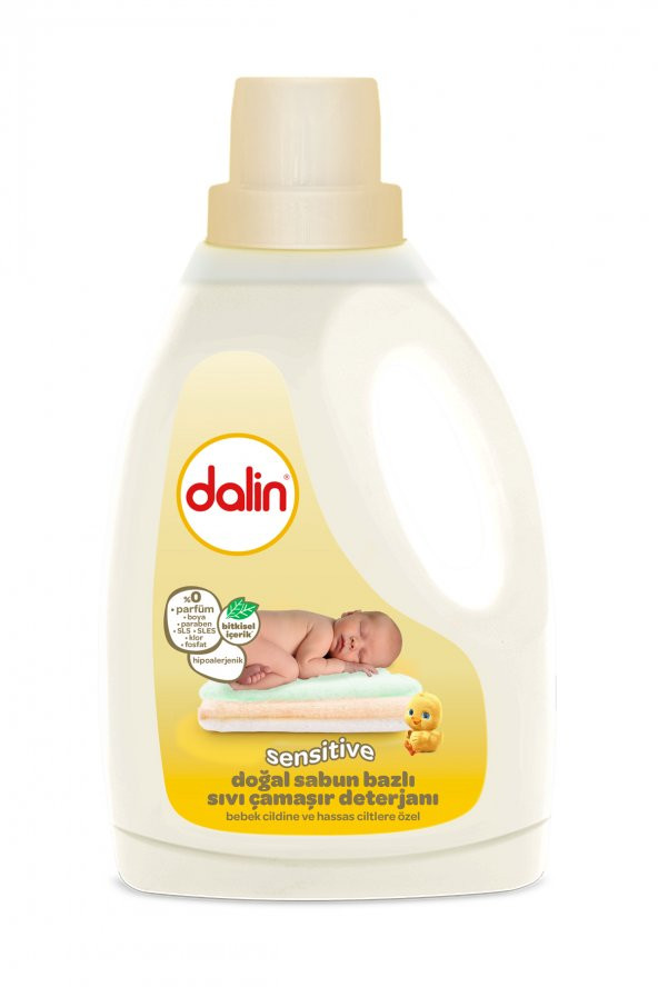 DALİN DOĞAL SABUN BAZLI ÇAMAŞIR DETERJANI 1500ML