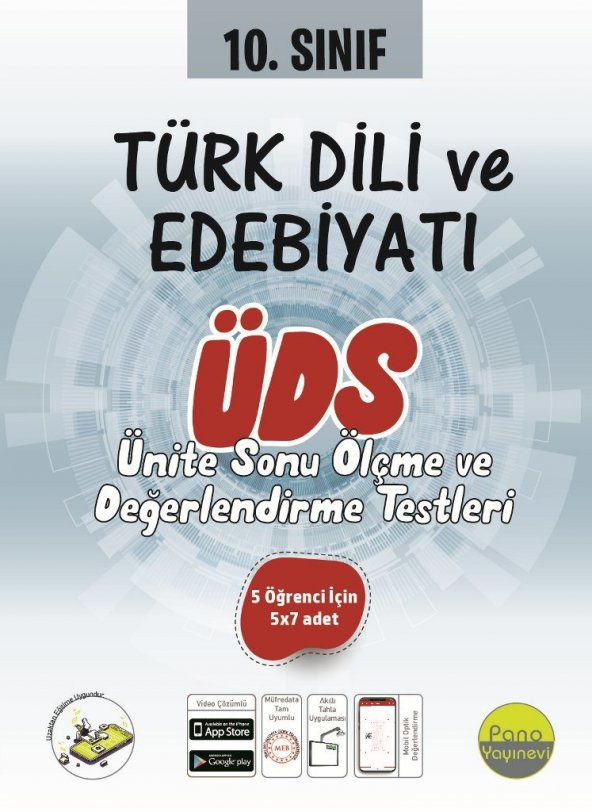 Pano 10. Sınıf Edebiyat Ünite Değerlendirme Sınavı