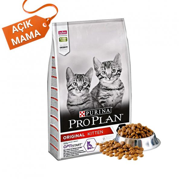 Pro Plan Kitten Tavuklu Yavru Kedi Maması 1 kg Açık Mama