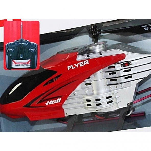 Uzaktan Kumandalı Helikopter 70 Cm Dev Kırılmaz Gövde 3,5 Kanal - 3