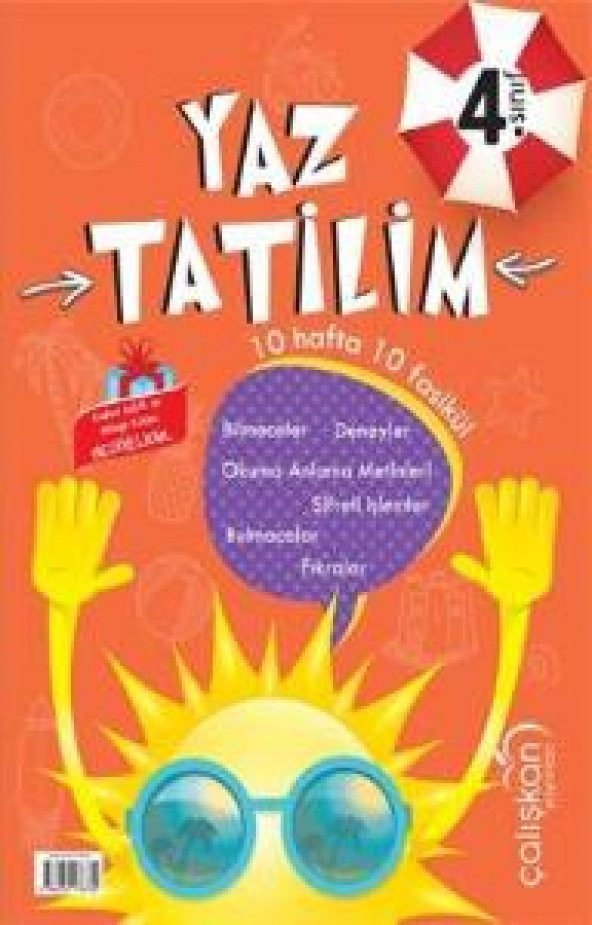 Çalışkan 4. Sınıf Yaz Tatili Tatil Kitabı 5. Sınıfa Geçenler İçin - 2